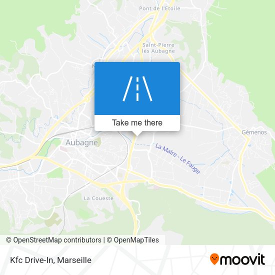 Kfc Drive-In map