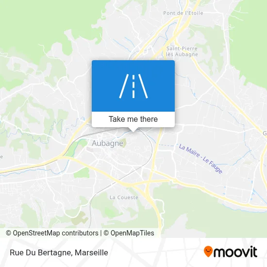 Rue Du Bertagne map