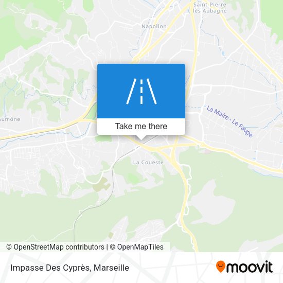 Impasse Des Cyprès map