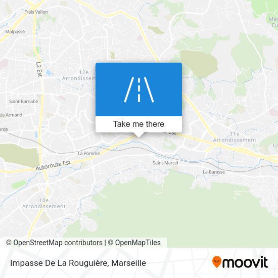 Impasse De La Rouguière map