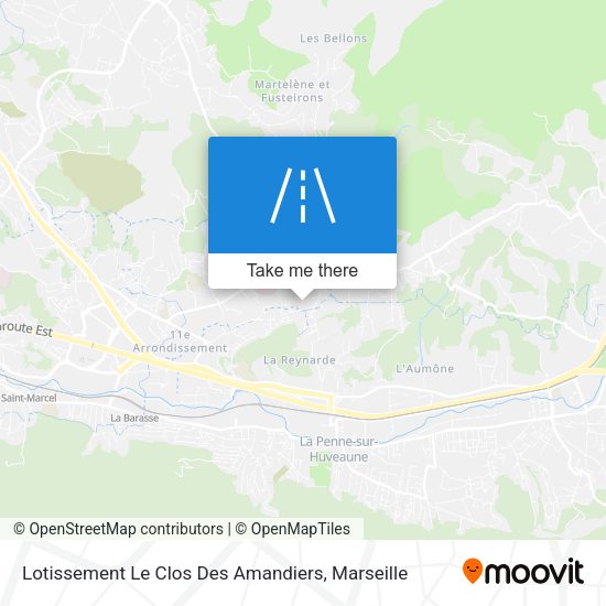 Lotissement Le Clos Des Amandiers map