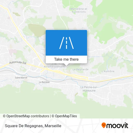 Square De Regagnas map
