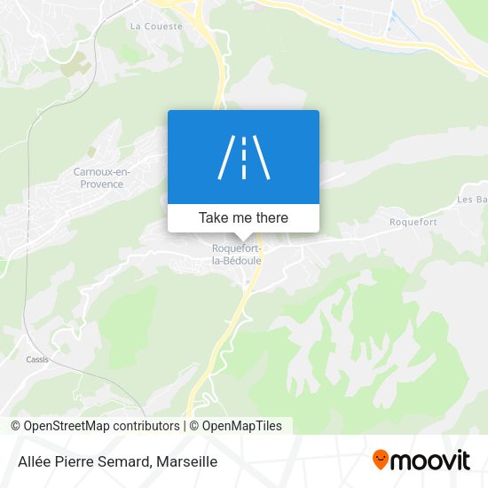 Allée Pierre Semard map