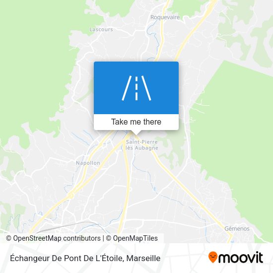 Échangeur De Pont De L'Étoile map