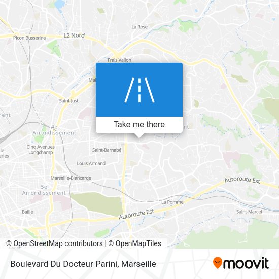 Boulevard Du Docteur Parini map