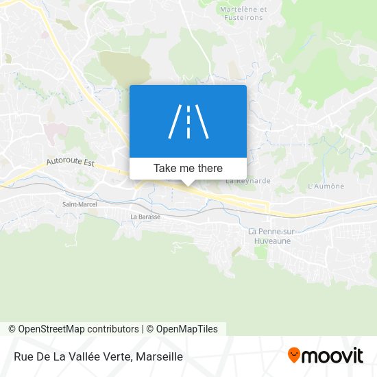 Rue De La Vallée Verte map