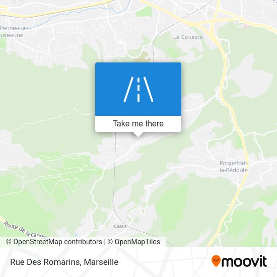 Rue Des Romarins map