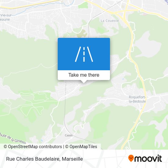 Rue Charles Baudelaire map