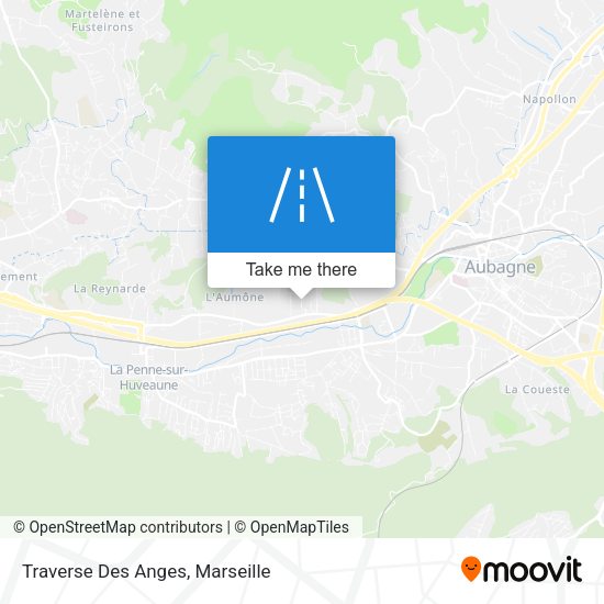 Traverse Des Anges map
