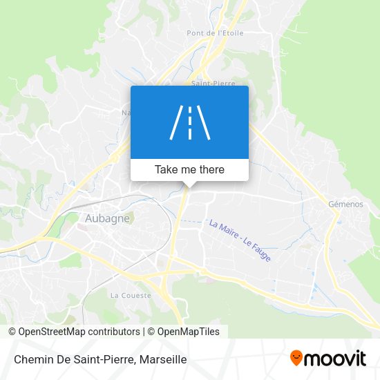 Chemin De Saint-Pierre map