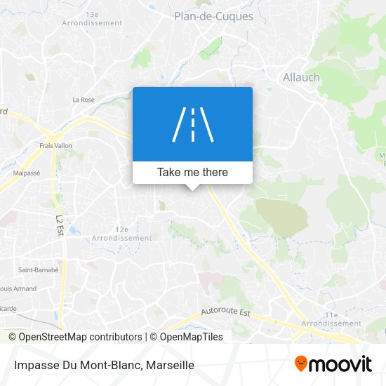 Impasse Du Mont-Blanc map