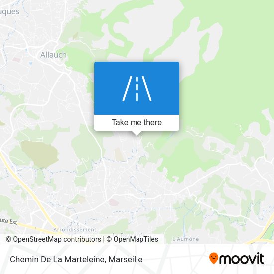 Chemin De La Marteleine map