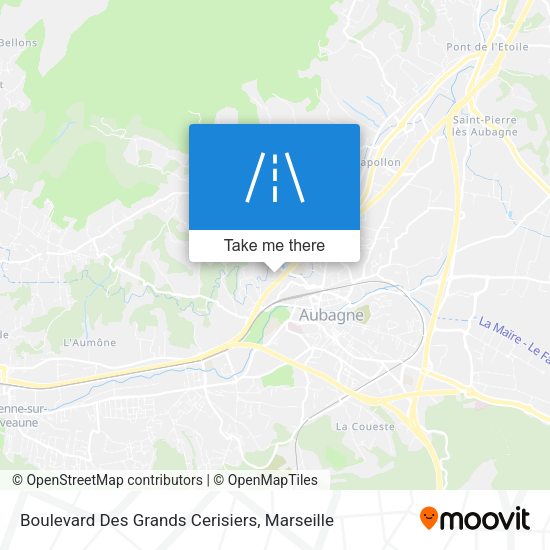 Boulevard Des Grands Cerisiers map