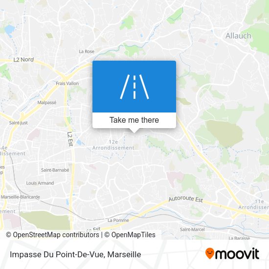 Impasse Du Point-De-Vue map
