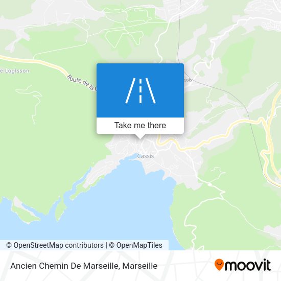 Ancien Chemin De Marseille map