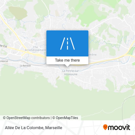 Allée De La Colombe map