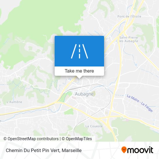 Chemin Du Petit Pin Vert map