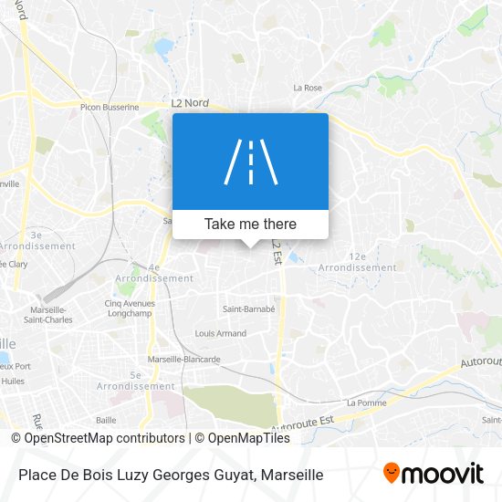Place De Bois Luzy Georges Guyat map