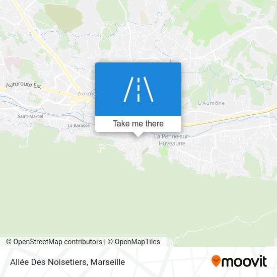 Allée Des Noisetiers map