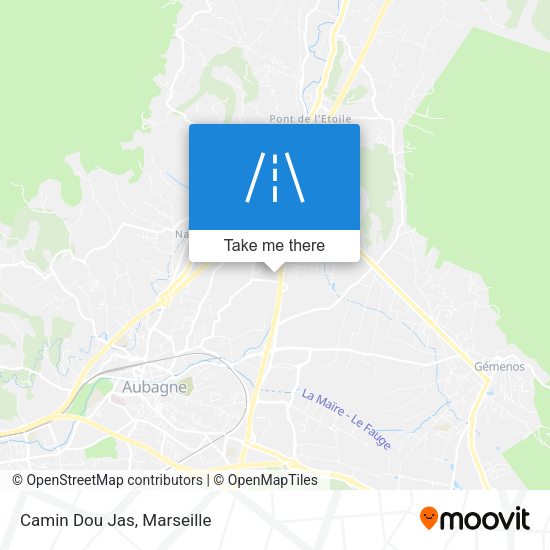 Camin Dou Jas map