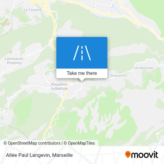 Allée Paul Langevin map