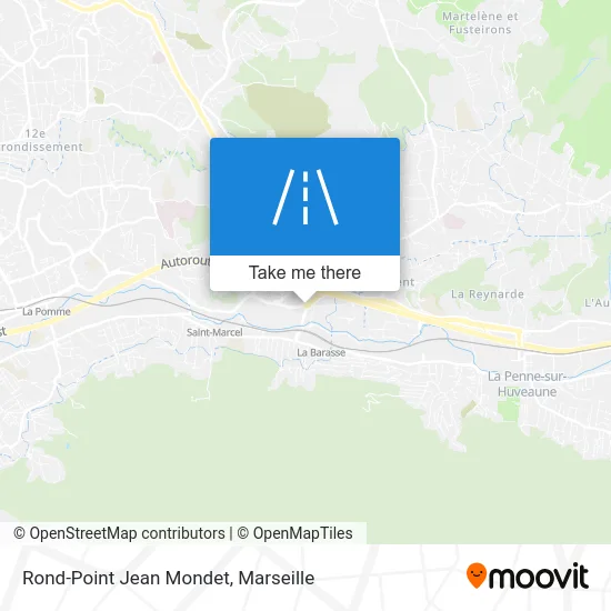 Rond-Point Jean Mondet map