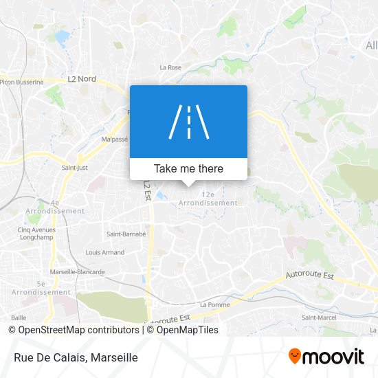 Rue De Calais map