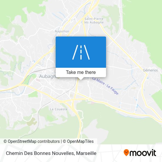 Chemin Des Bonnes Nouvelles map