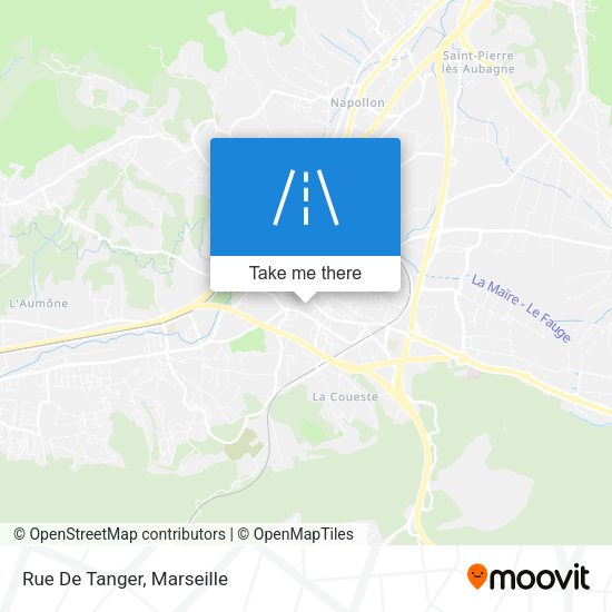 Rue De Tanger map