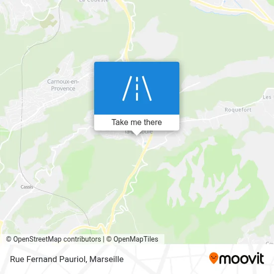 Rue Fernand Pauriol map