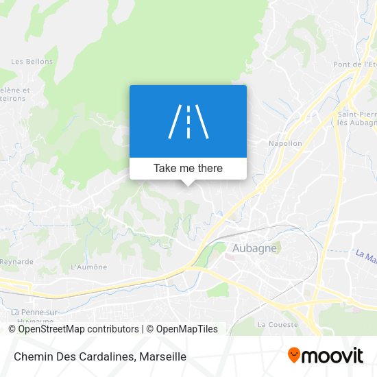 Chemin Des Cardalines map