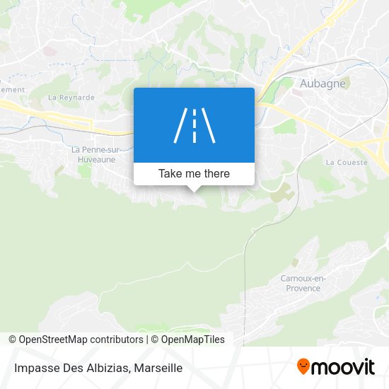 Impasse Des Albizias map