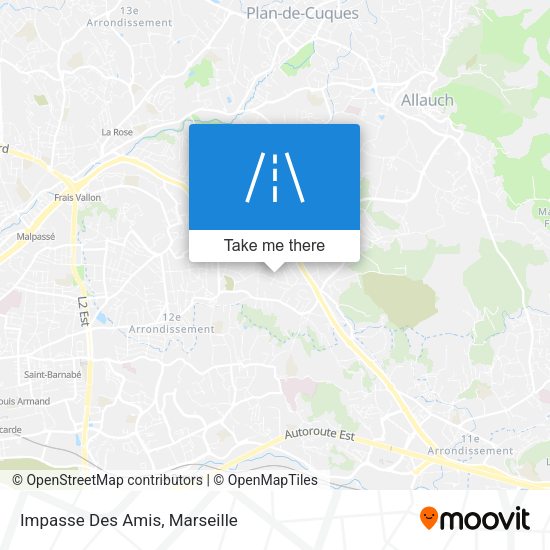 Impasse Des Amis map