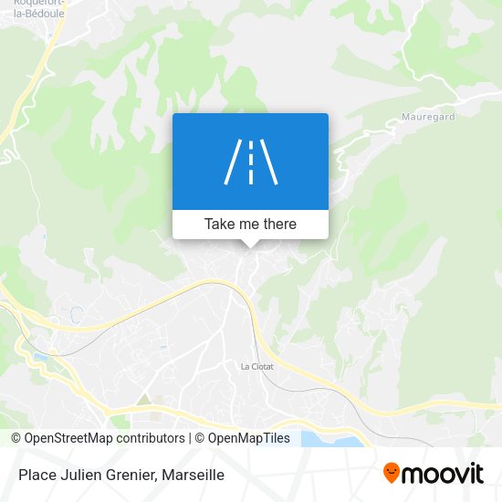 Place Julien Grenier map