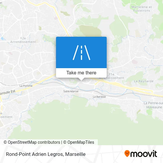 Rond-Point Adrien Legros map