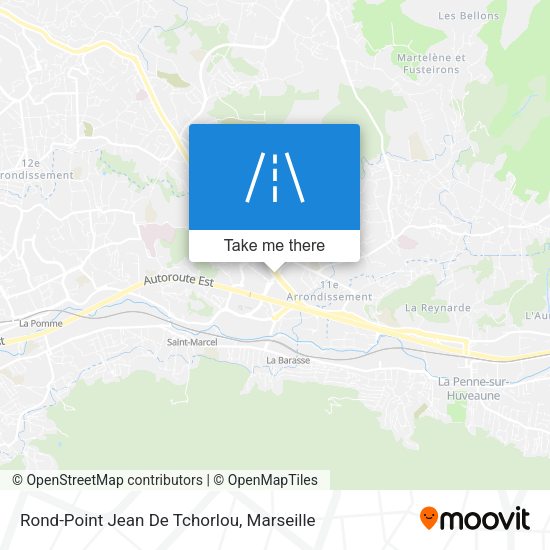 Rond-Point Jean De Tchorlou map