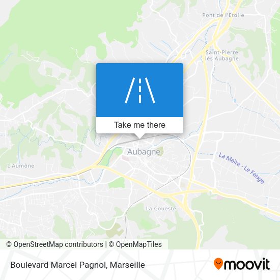 Boulevard Marcel Pagnol map