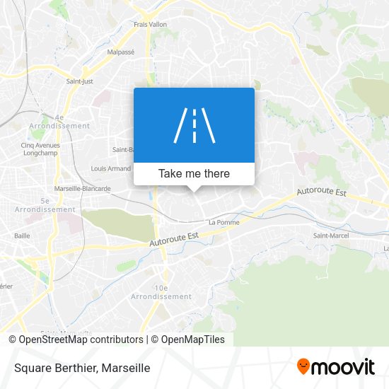 Square Berthier map