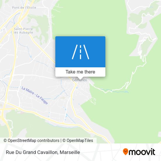 Rue Du Grand Cavaillon map
