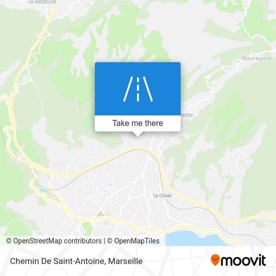 Chemin De Saint-Antoine map