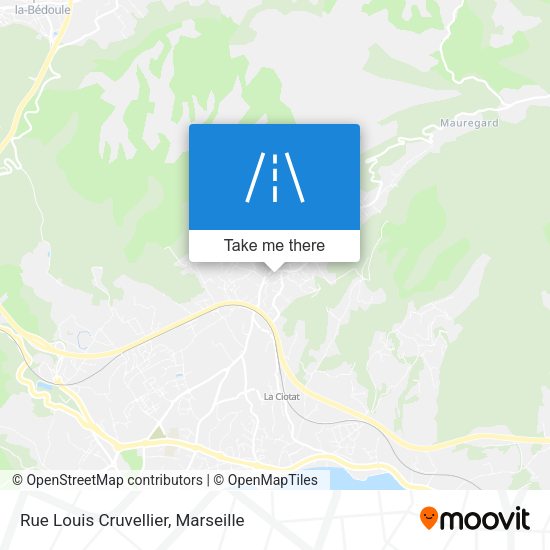 Rue Louis Cruvellier map