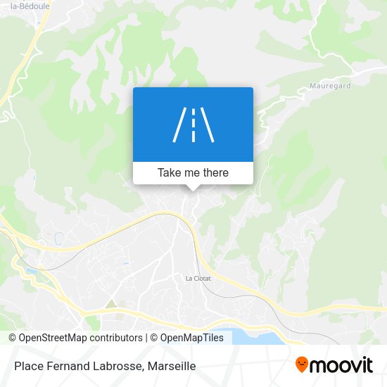 Place Fernand Labrosse map