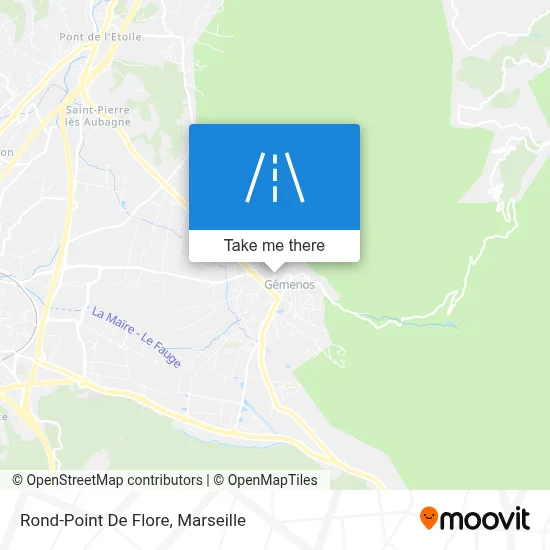 Rond-Point De Flore map