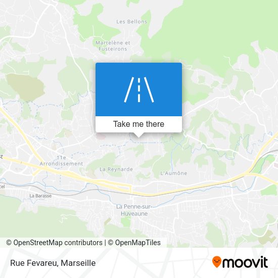Rue Fevareu map