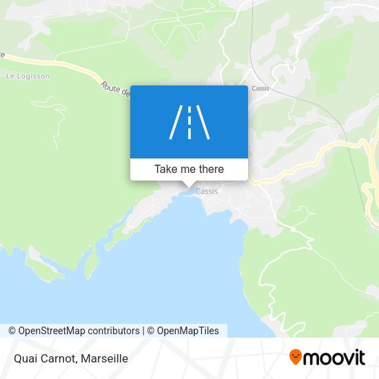 Quai Carnot map