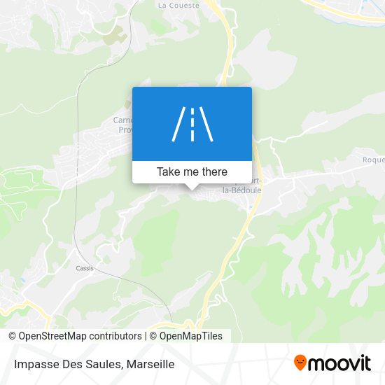 Impasse Des Saules map