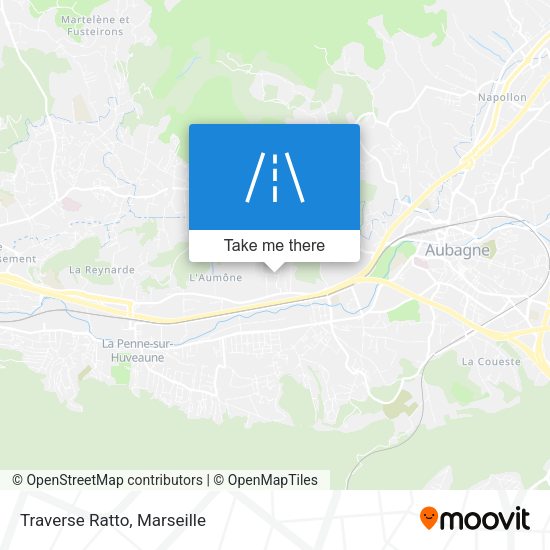 Traverse Ratto map