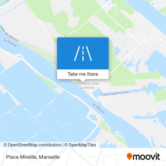 Place Mireille map