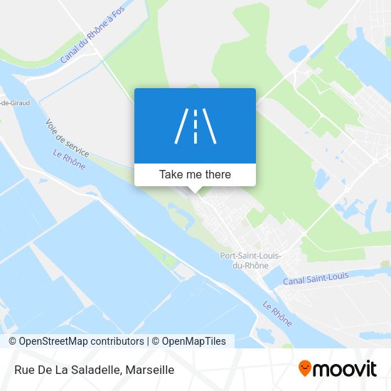 Rue De La Saladelle map