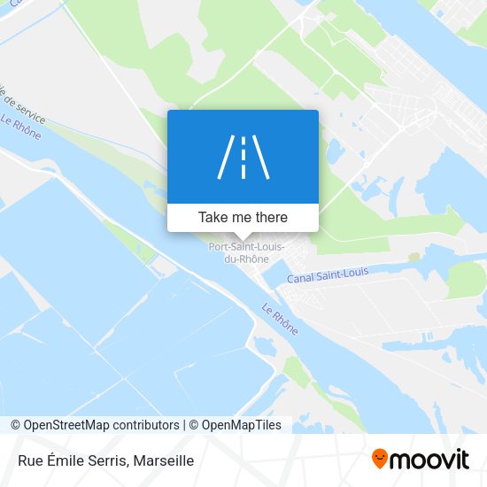 Rue Émile Serris map